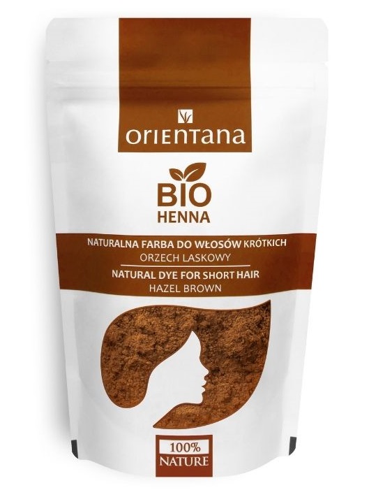 Orientana Bio Henna Bio Henna Vegetable Hair Colour Hazelnut 100g