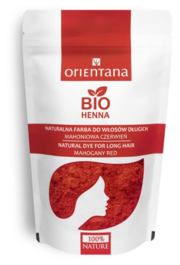 Orientana Bio Henna Bio Henna Vegetable Hair Colour Mahogany Red 100g