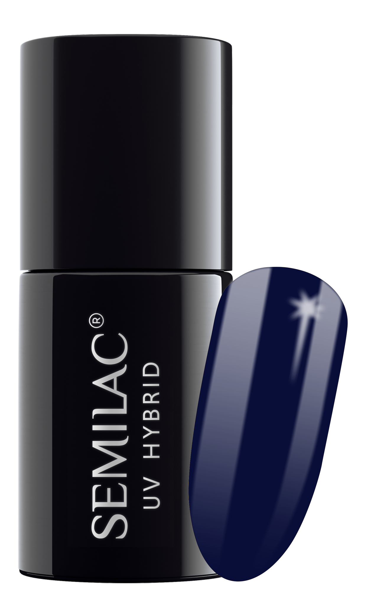 Semilac Hybrid Varnish 088 Blue Ink 7ml