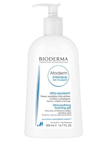Bioderma Atoderm Gel intensiv de curățare și degresare 500ml