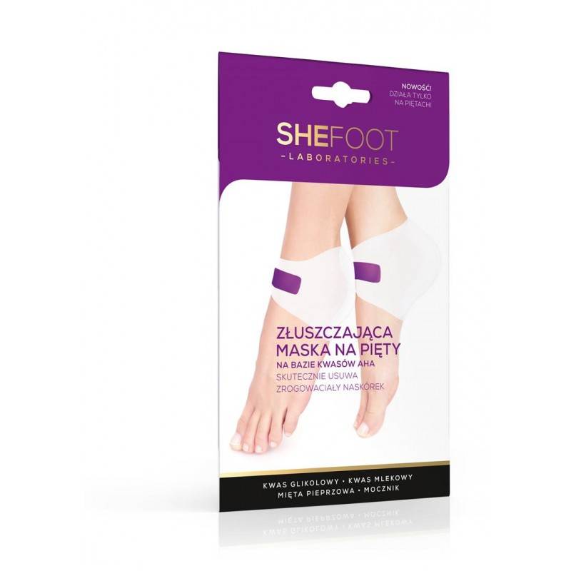 SHEFOOT Mască exfoliantă pentru călcâie