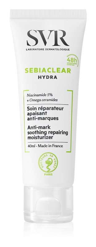 SVR SebiaClear Hydra Cremă calmantă și regeneratoare 40ml
