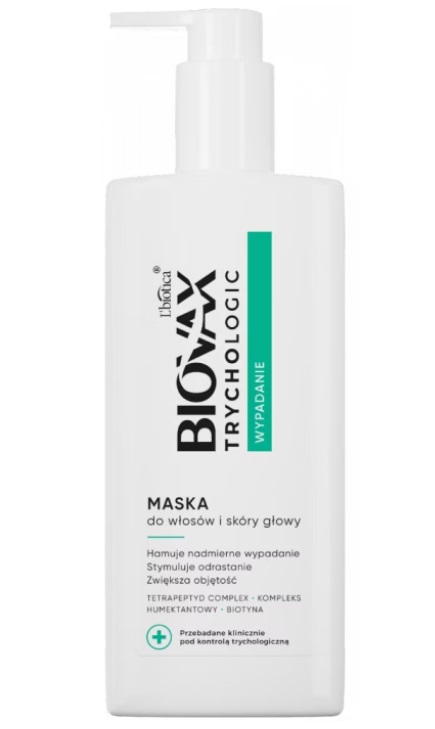 Biovax Trychologic Mască pentru căderea părului 200ml