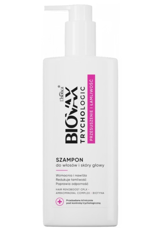 Biovax Trychologic Șampon pentru păr uscat și fragil 200ml