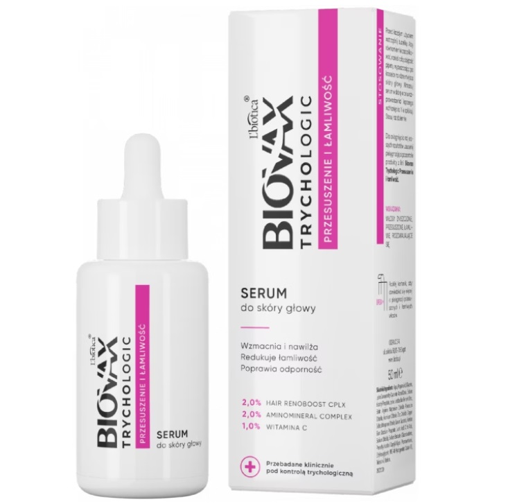 Biovax Trychologic Dryness and Brittleness Head Skin Serum 50ml