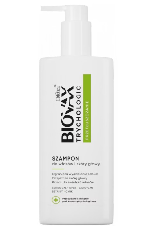 Biovax Trychologic Șampon pentru păr gras 200ml