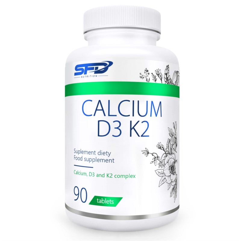 Supliment alimentar SFD Calcium D3 K2 90 Tablete
