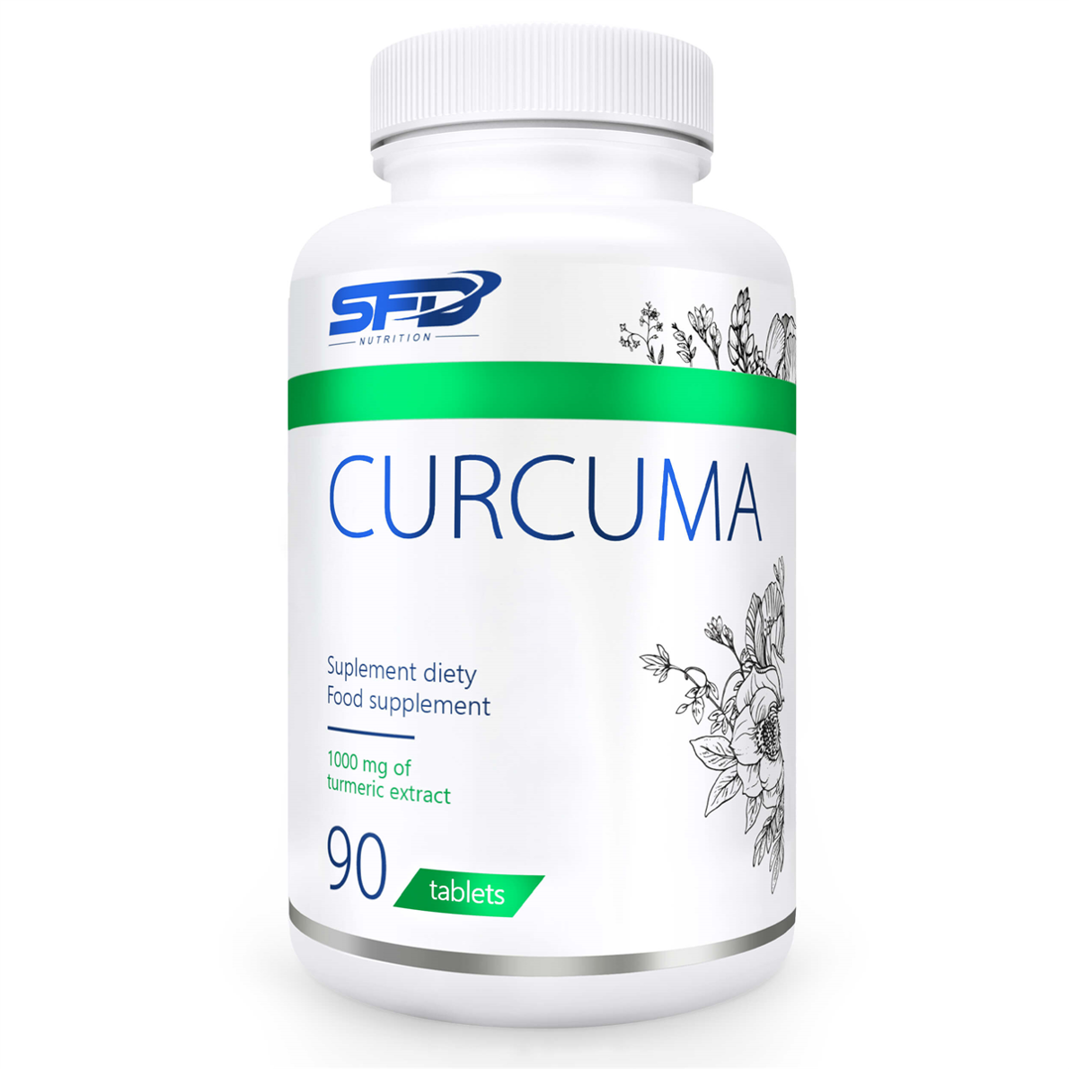 SFD Curcuma Supplement Alimentar 90 Tablete