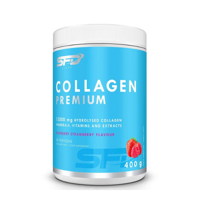 SFD Collagen Premium Suplement Diety Raspberry-Strawberry 400g
