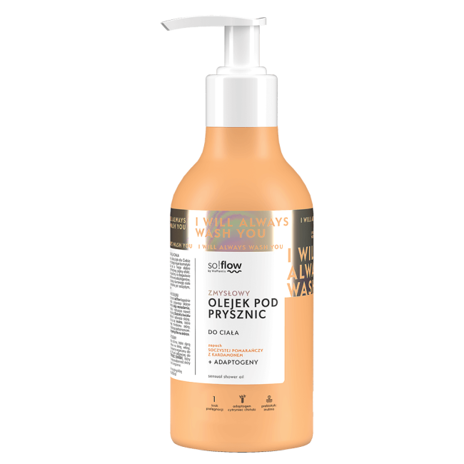 So!flow Sensual Orange & Cardamom Shower Oil 400ml