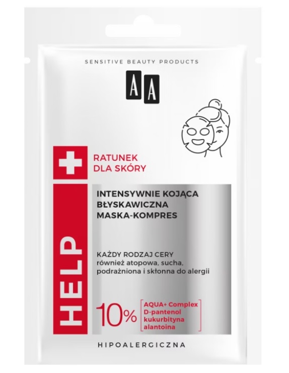 AA Help Intensive Soothing Instant Compress Mask