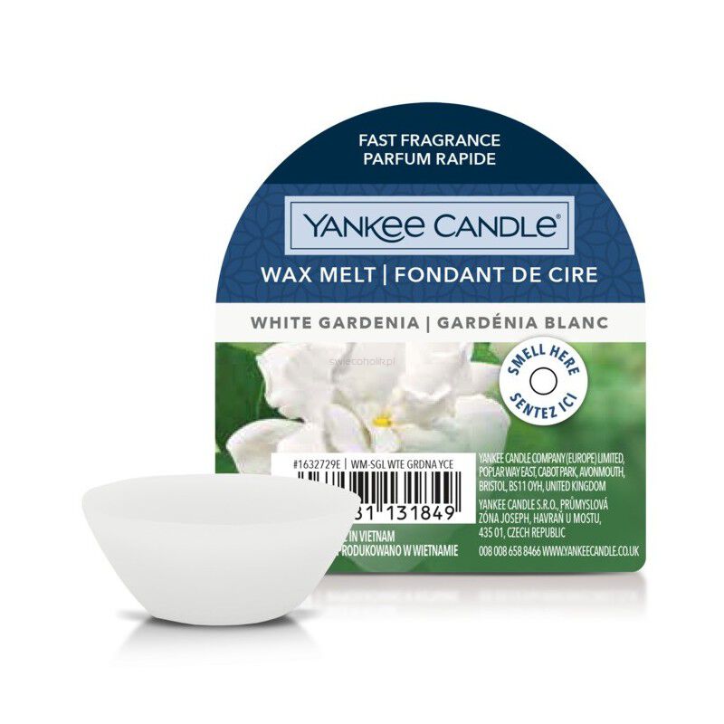 Yankee Candle White Gardenia Ceară albă