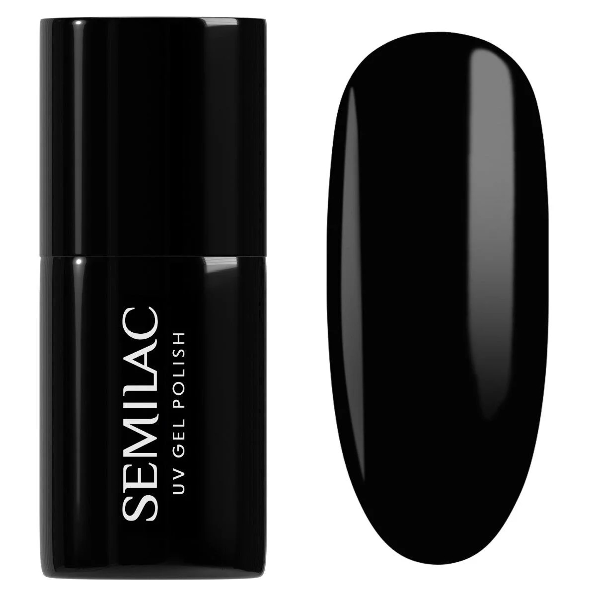 Semilac Hybrid Varnish Super Cover 300 Perfect Black