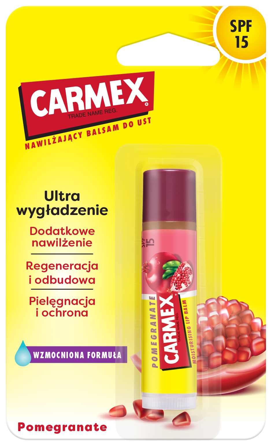 CARMEX Balsam de buze hidratant Classic în stick rodie