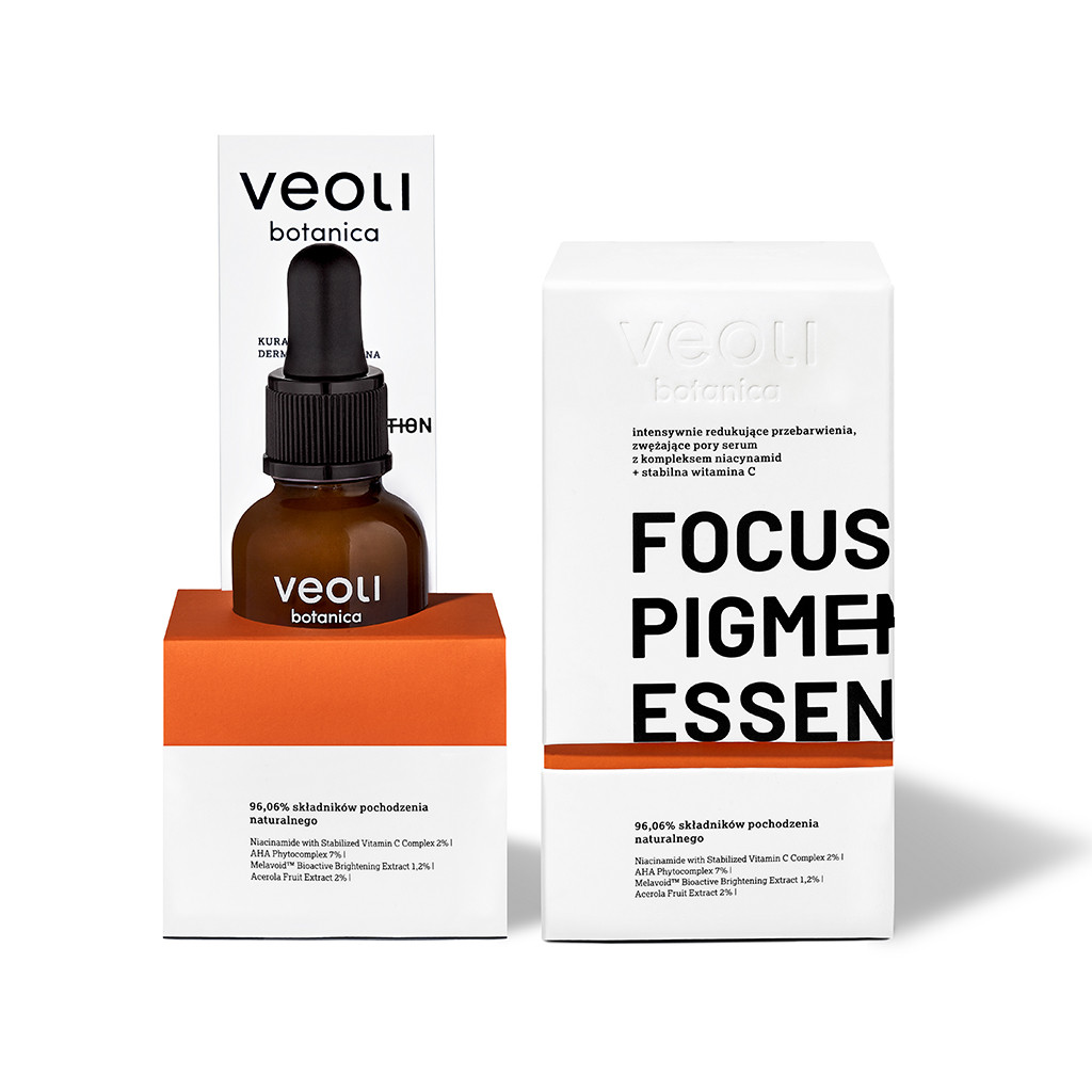 Veoli Botanica Focus Pigmentation Essence Serum de față 30ml
