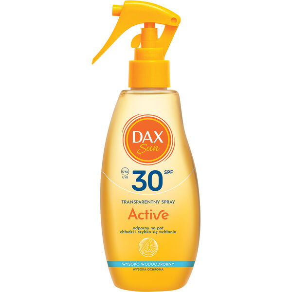 DAX SUN Spray de protecție solară transparent SPF30 200ml