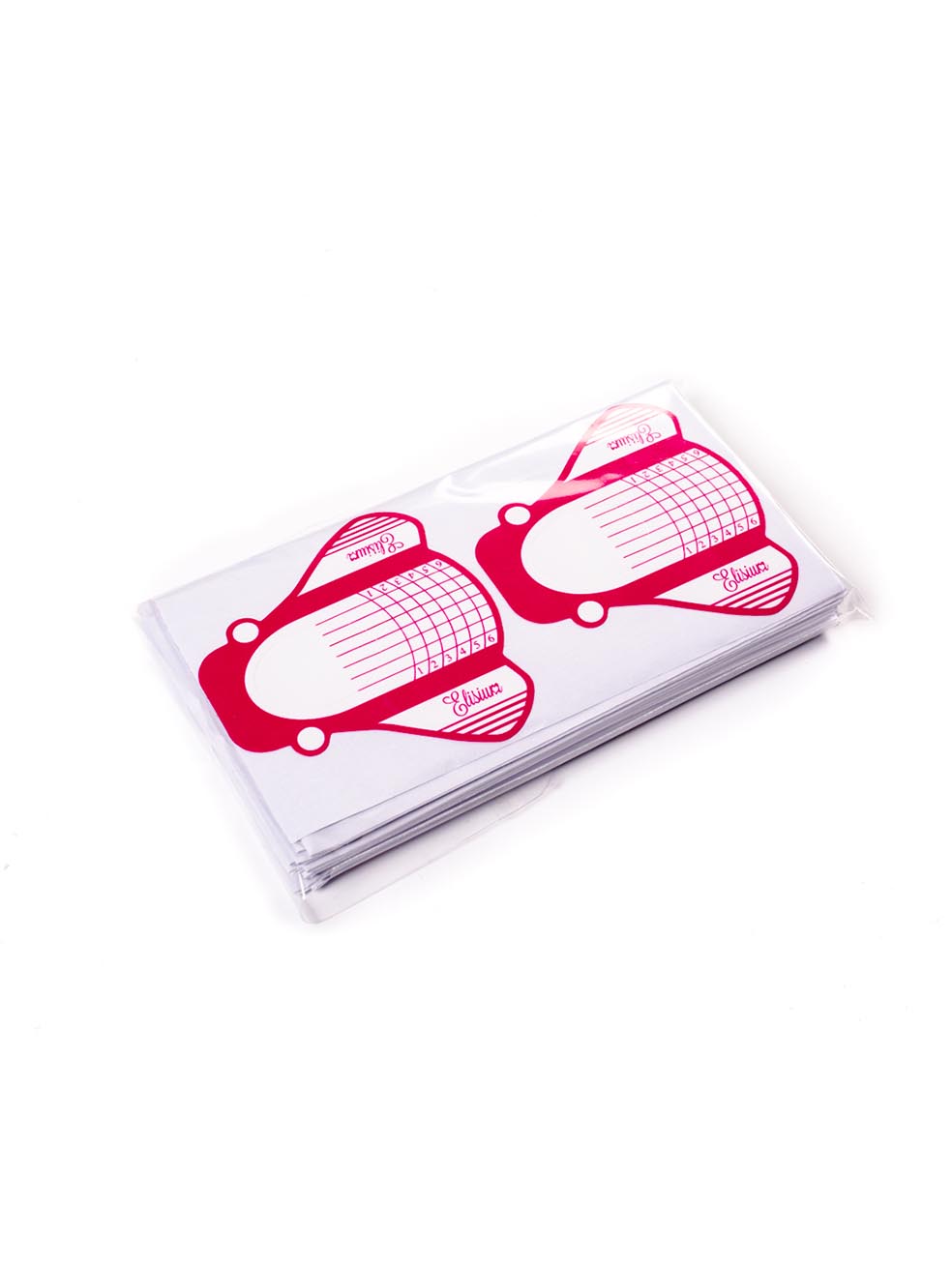 Elisium Nail Paper Templates 250 bucăți