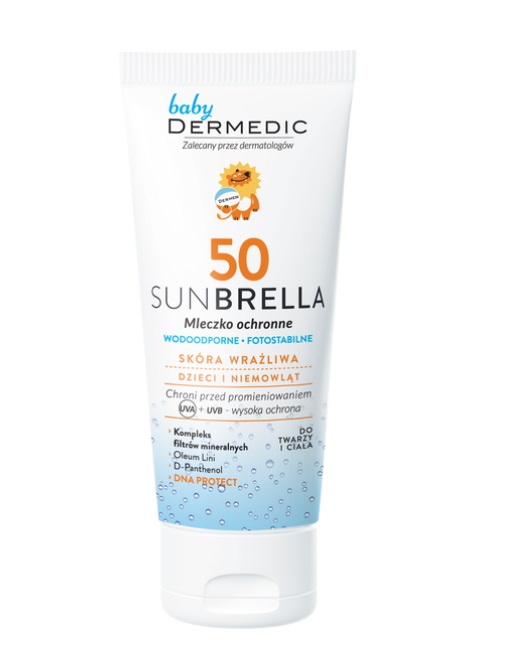 Dermedic Sunbrella Lapte protector pentru copii SPF50+ 100g