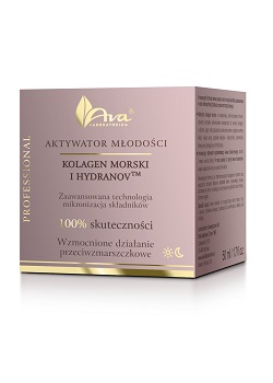 AVA Youth Activator Cremă de față cu colagen marin și Hydranov 50ml