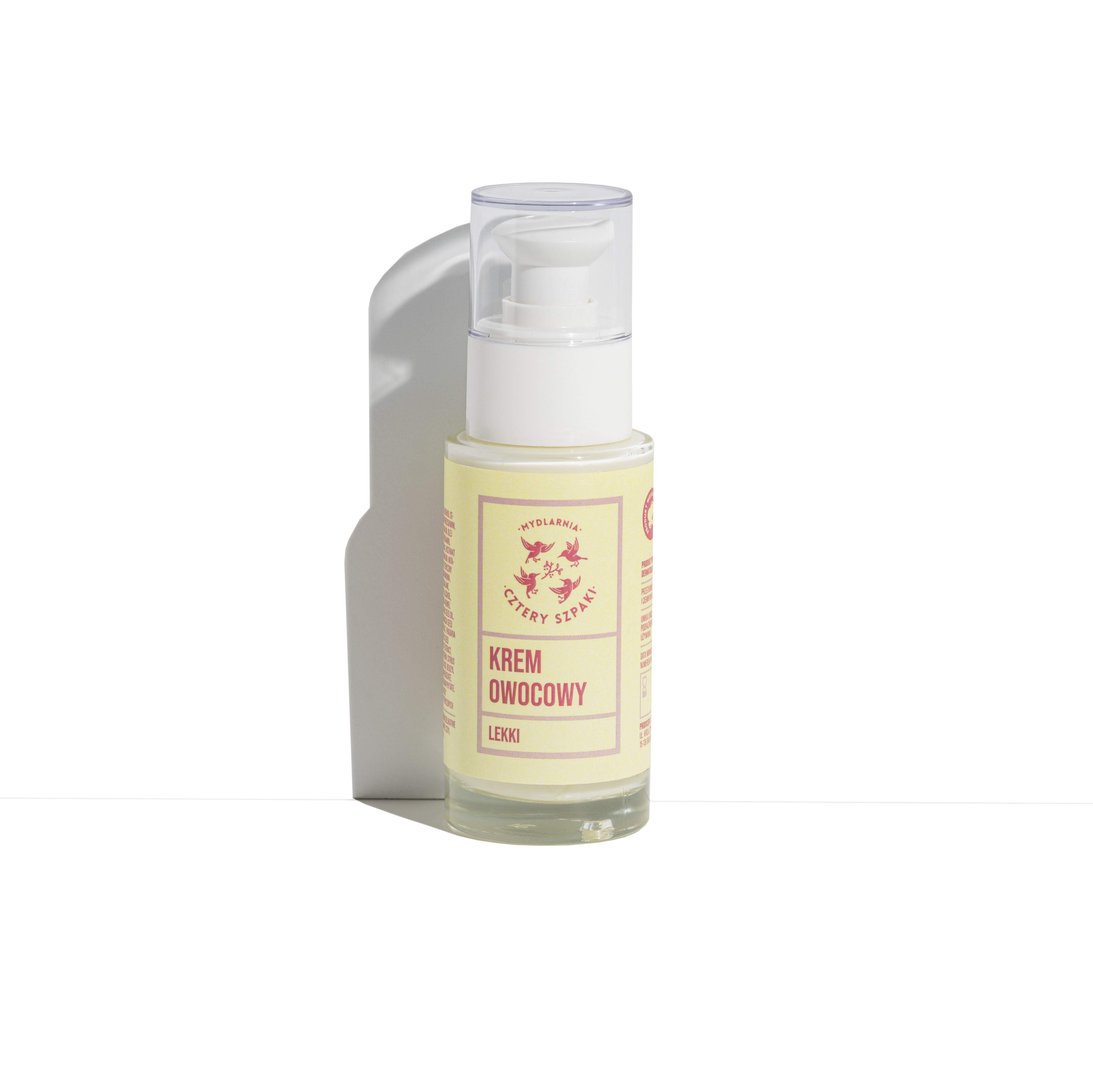 Mydlarnia Cztery Szpaki Lekki Krem Owocowy 50ml Krótka Data Ważności 22.01.2026r