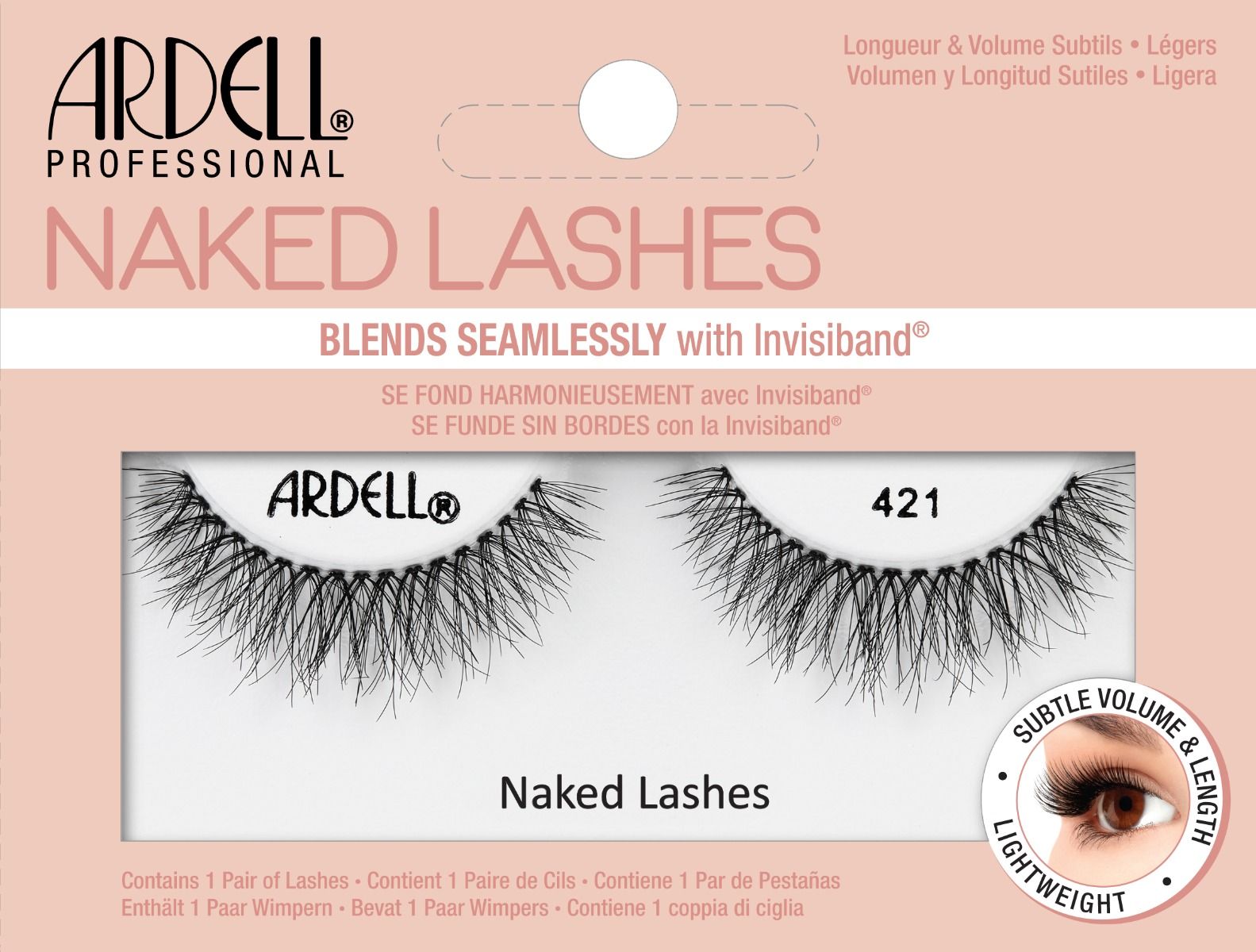 Ardell gene în benzi Naked Lashes 421