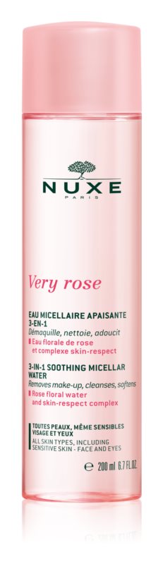 NUXE Very Rose Apă micelară liniștitoare 3în1 200ml