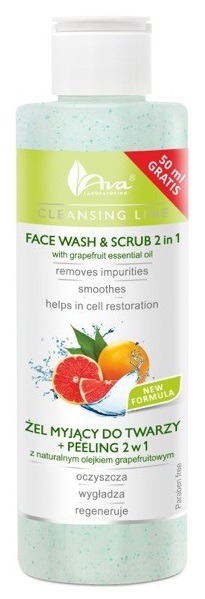 Ava Cleansing Line Gel de curățare și exfoliant pentru față 200ml