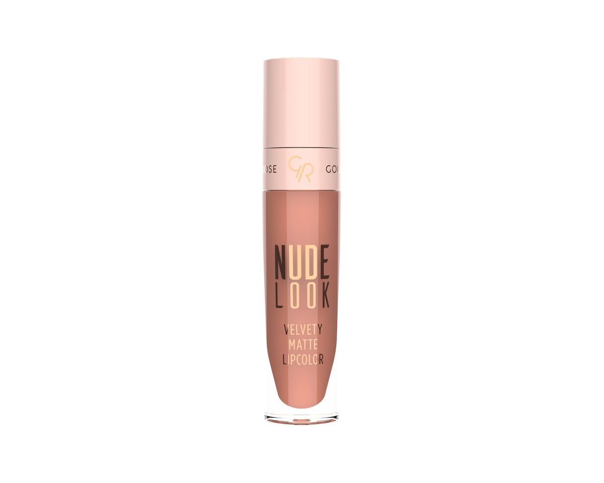 Golden Rose Nude Look Nude Ruj lichid mat 02 Peachy Nude