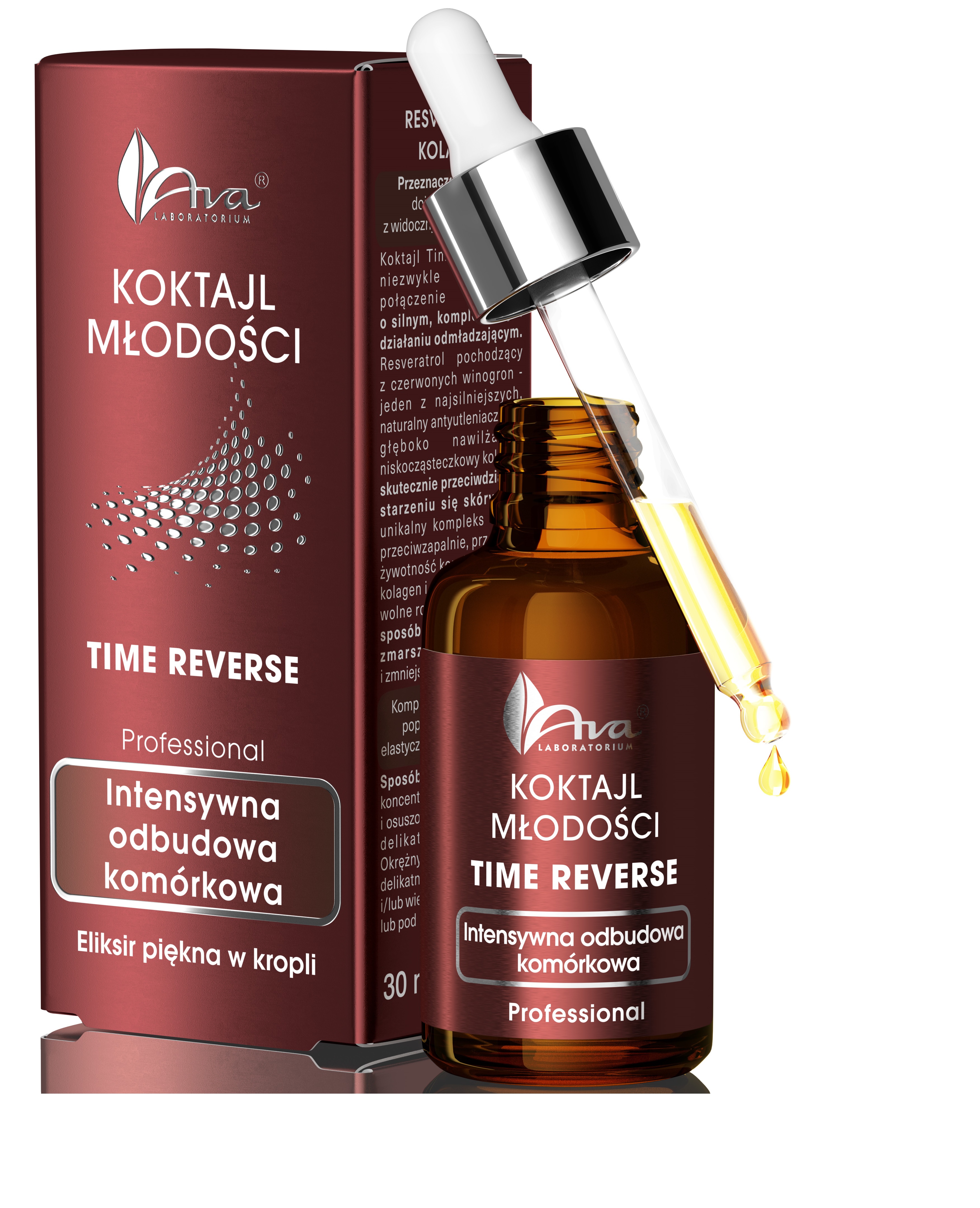 AVA Youth Cocktail Time Reverse Reparație celulară intensivă 30ml