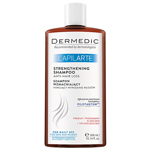Dermedic Capilarte șampon de întărire a părului care inhibă căderea părului 300ml
