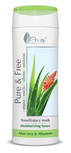 AVA Pure&Free Moisturising Aloe Vera Tonic 250ml
