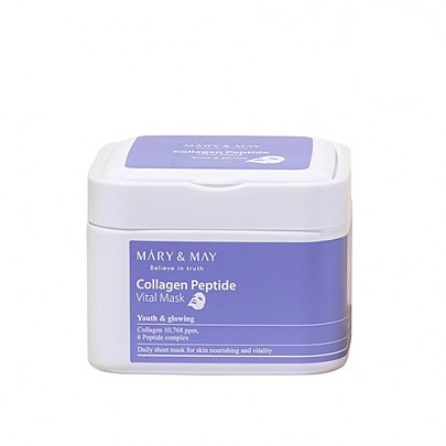 Mary & May Collagen Peptide Vital Masks 30 bucăți