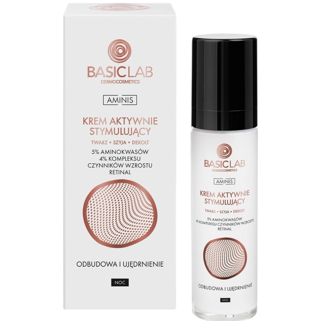 BasicLab Aminis Aminis Active Stimulating Night Cream 50ml