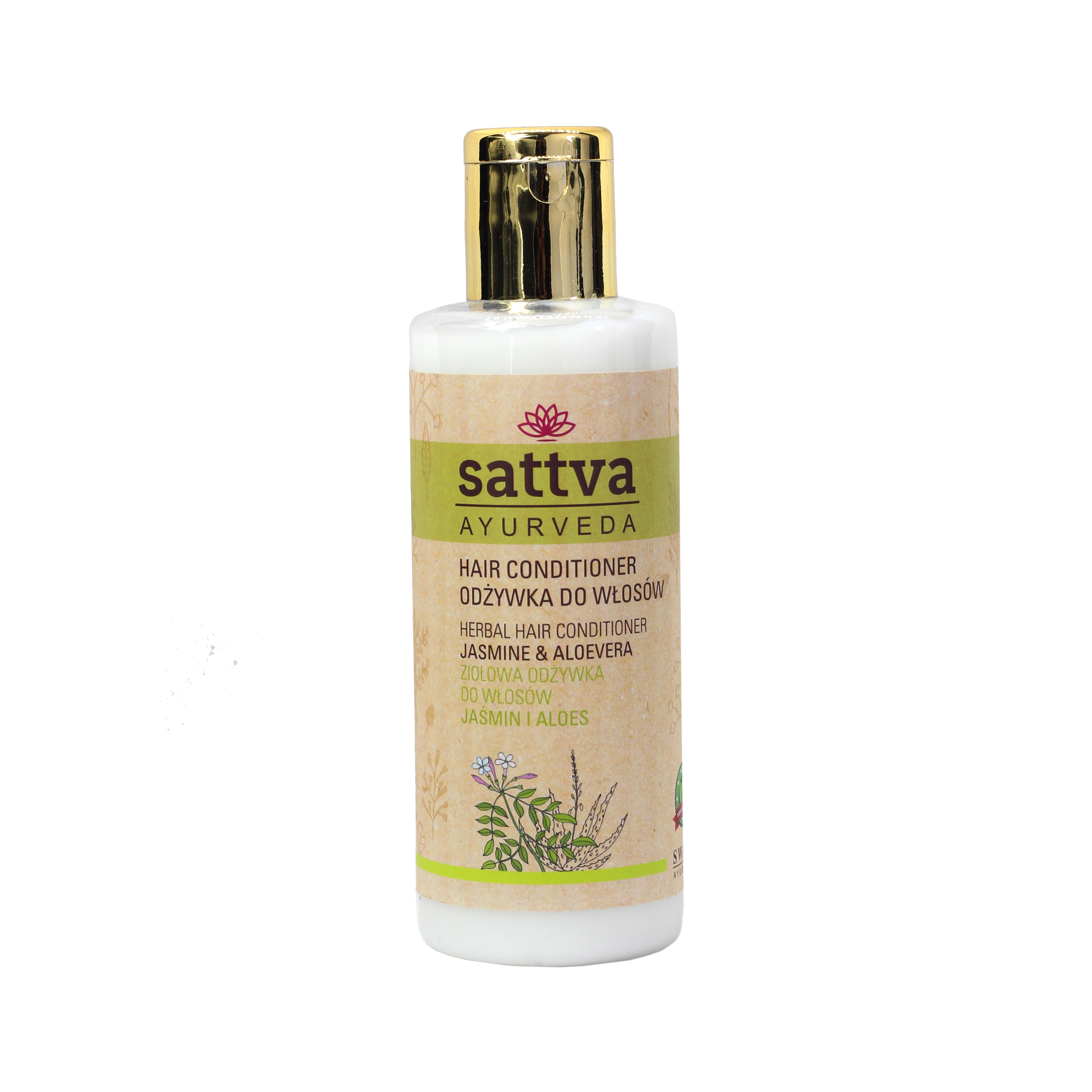 Balsam de păr Sattva Jasmine și Aloe Vera 210ml