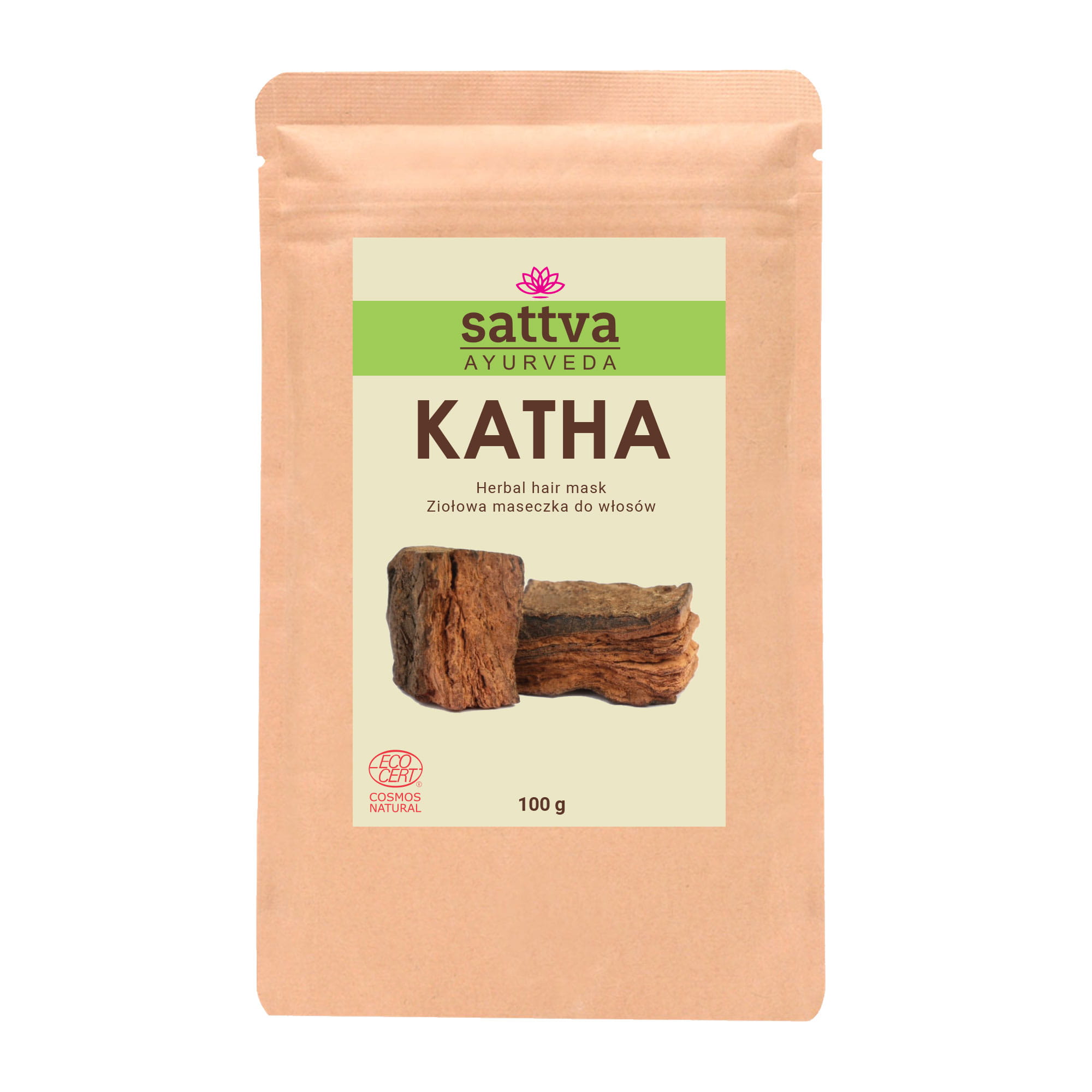 Sattva Katha Mască de păr din plante Sattva Katha 100g