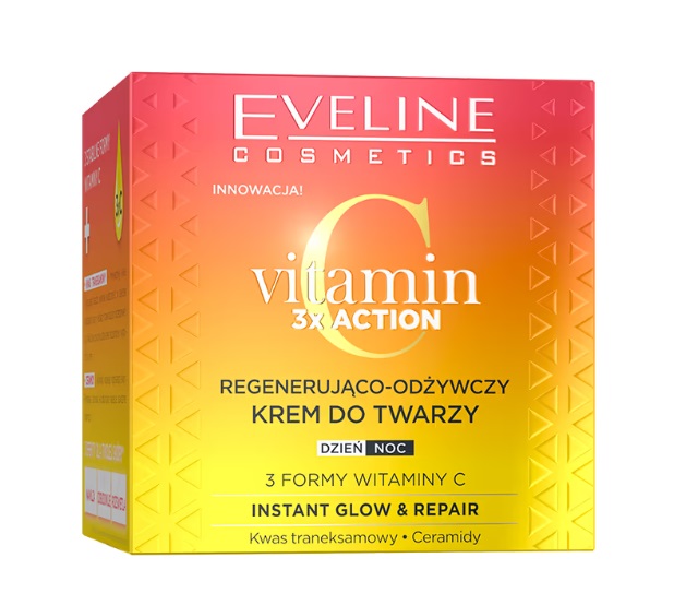 Eveline Vitamin 3x Action Cremă de față regeneratoare și hrănitoare 50ml