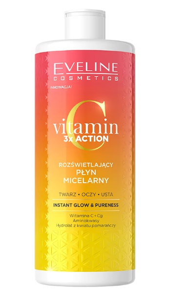 Eveline Vitamin 3x Action Illuminating Micellar Lotion 500ml