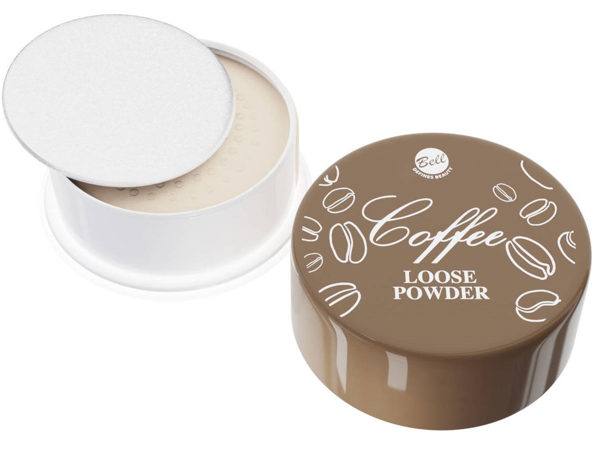Pudră de față Bell Coffee Loose Face Powder cu parfum de cafea