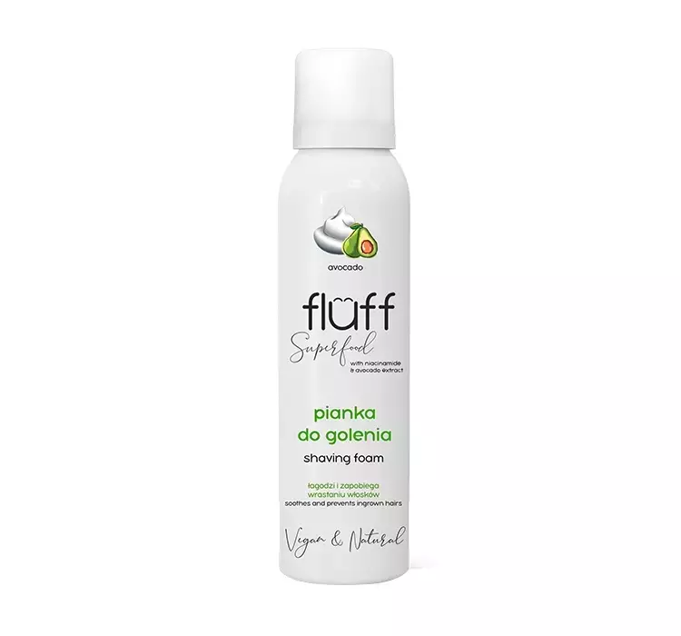 Spumă de ras Fluff Superfood Avocado 150ml
