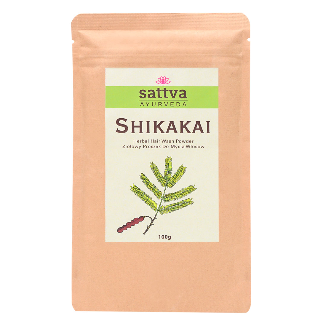 Sattva Shikakai Herbal Hair Washing Powder 100g