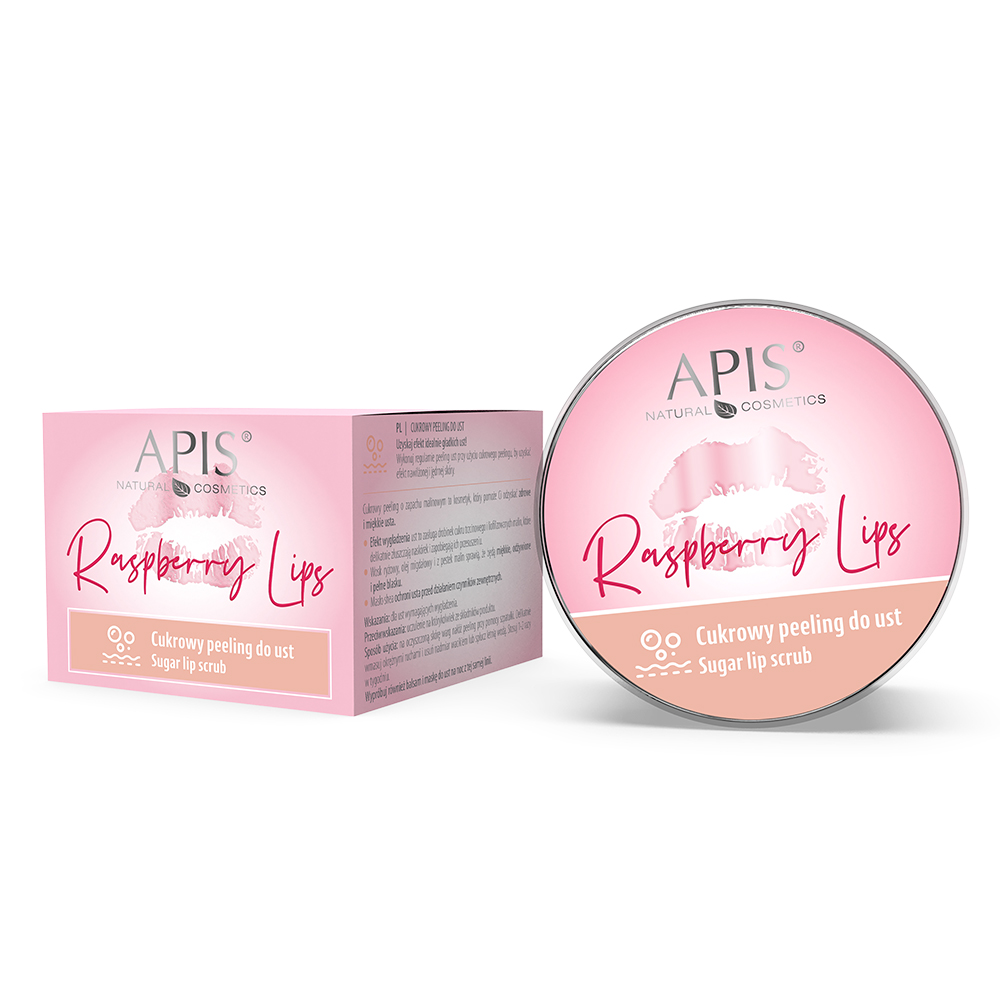 APIS Raspberry Lips Exfoliant de buze cu zahăr
