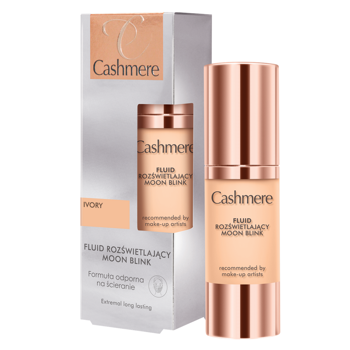 Cashmere Fluid Illuminating Foundation Moon Blink Ivory 30ml