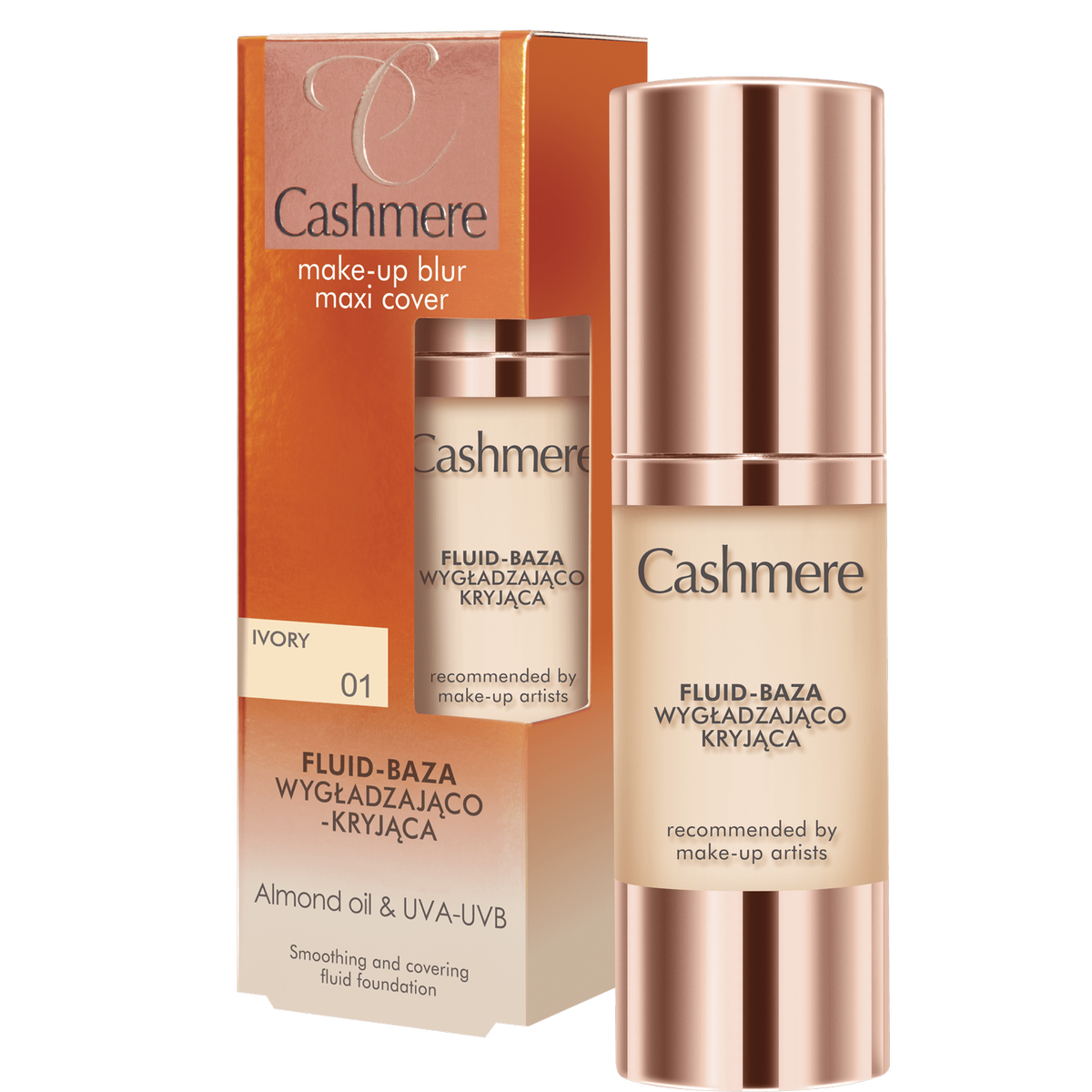 Cashmere Fluid-Base Fluid Smoothing and Covering 01 Ivory