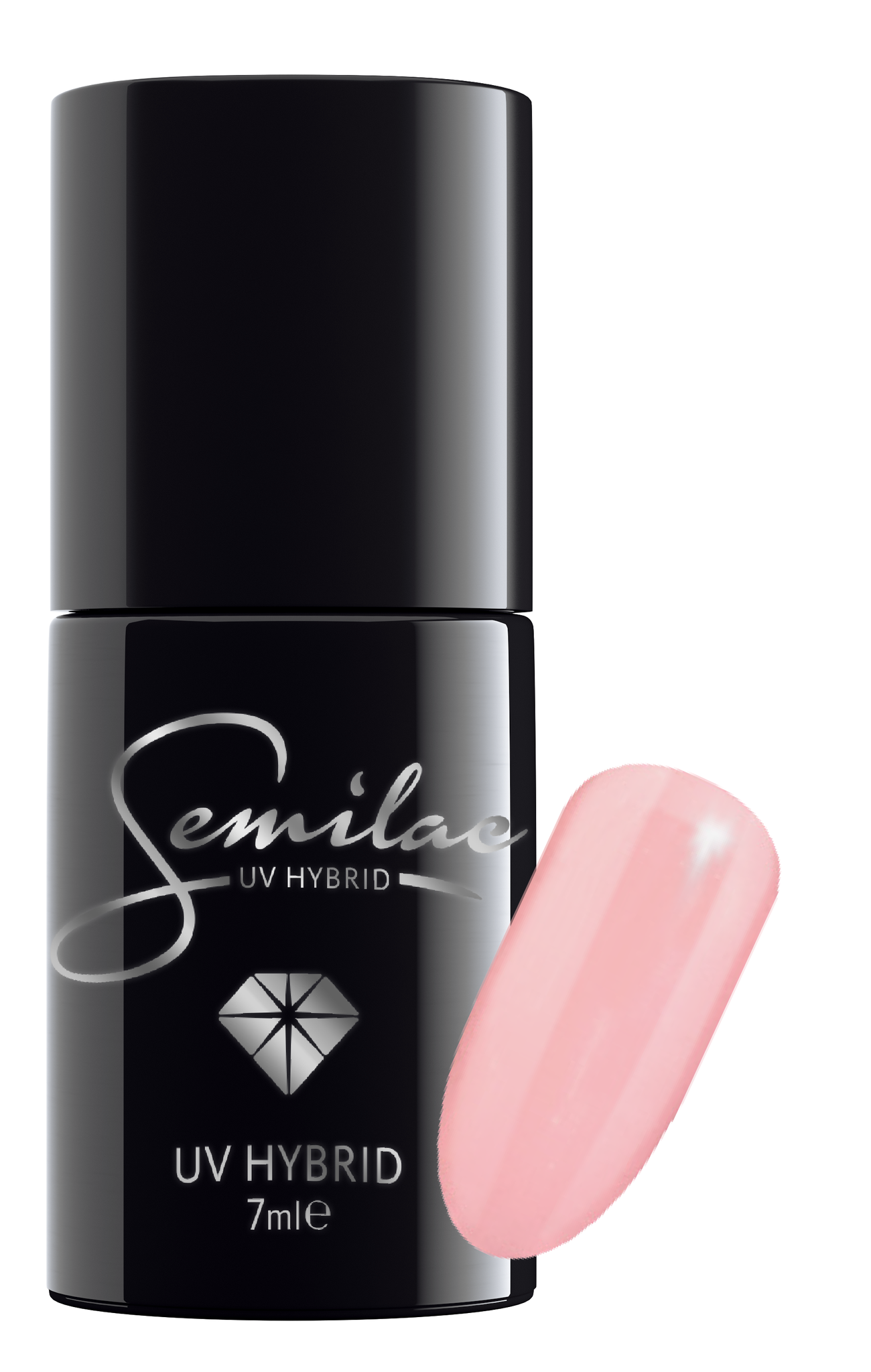 Semilac Hybrid Varnish 047 Pink Peach Milk 7ml