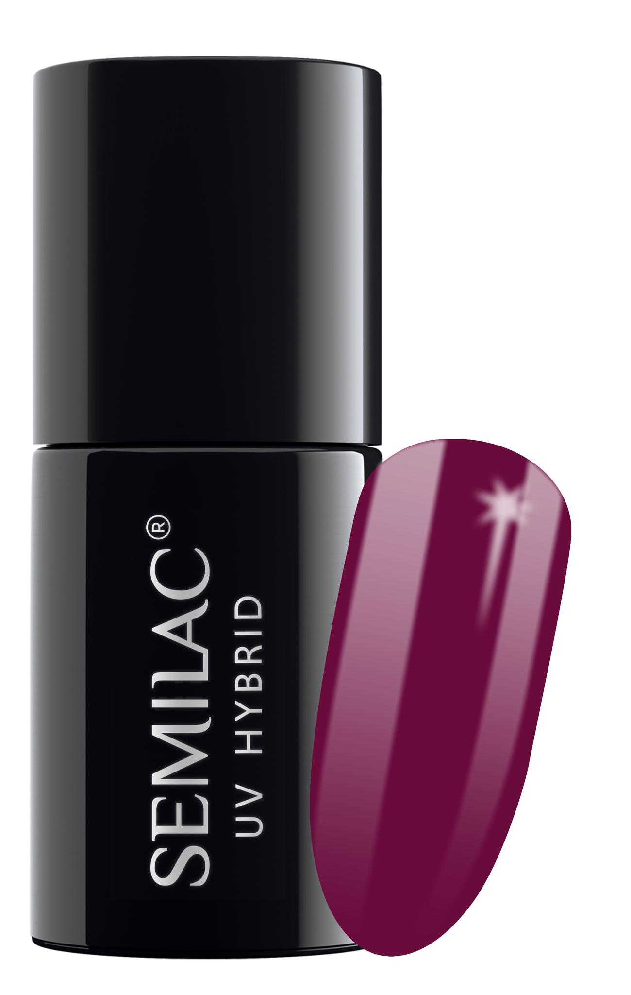 Semilac Hybrid Varnish 082 Luminous Cyclamen 7ml