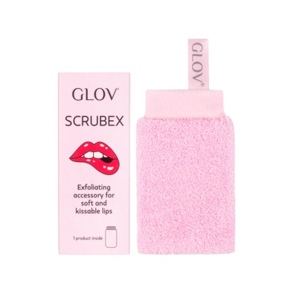 Accesoriu de îngrijire a buzelor GLOV Scrubex Pink Lip Care