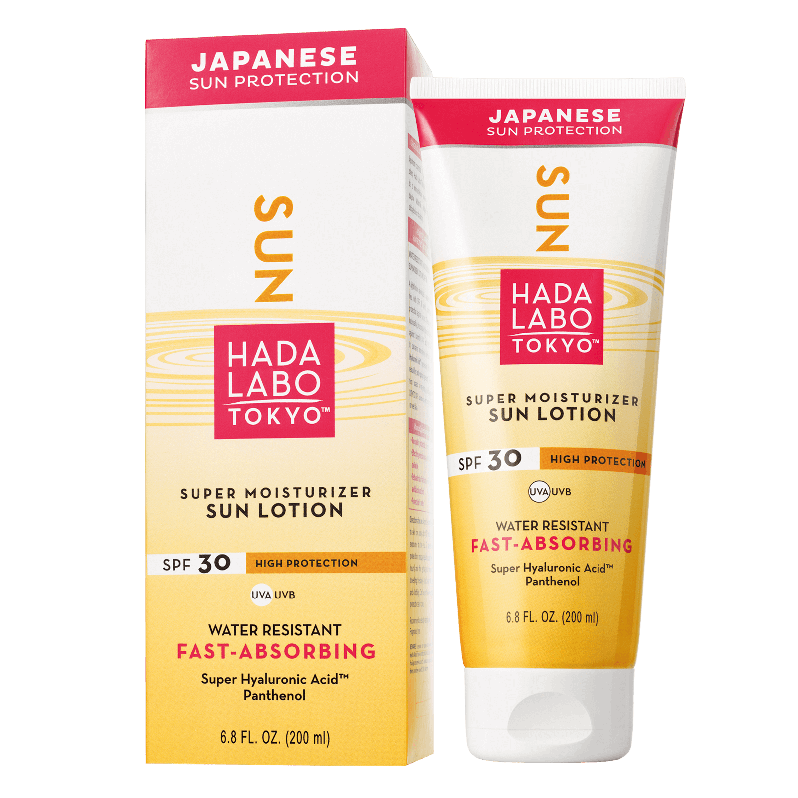 Hada Labo Tokyo Sun Loțiune de corp cu absorbție rapidă SPF30+ 200ml