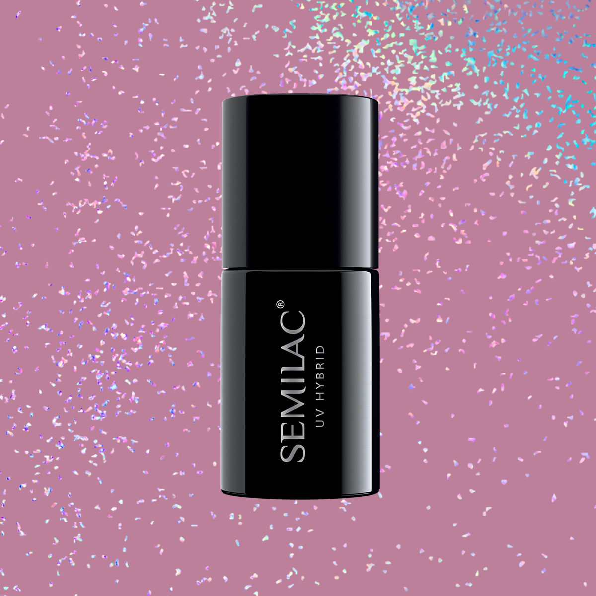 Semilac Hybrid Varnish Shimmer Dust 319 Pink