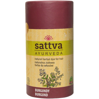 Sattva Natural Henna - Vopsea de păr pe bază de plante Burgundy 150ml