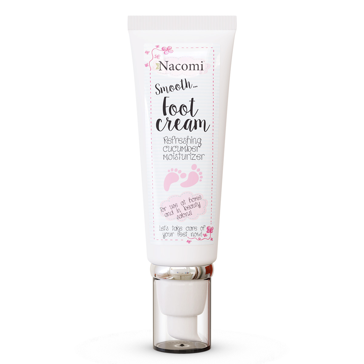 Crema de picioare Nacomi - Refreshing Green Cucumber 85ml